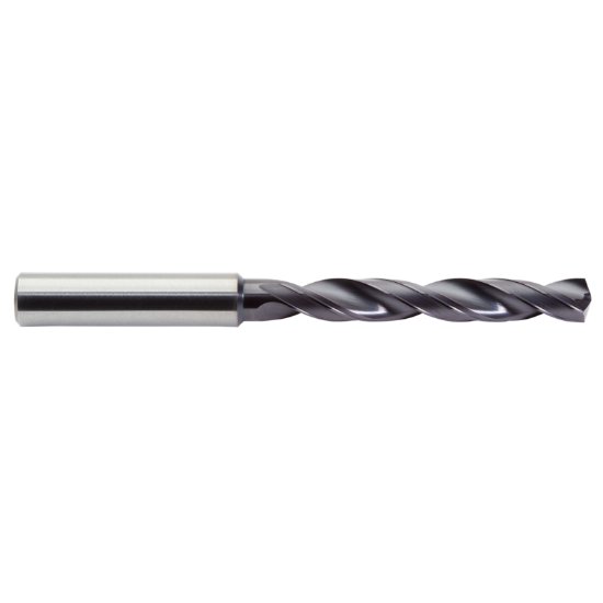 Picture of M.A. Ford CXDSR2187AP Carbide Drill Coolant Thru Carbide 140° - 142° 0.218 Dia 0.250 Shank 3.230 OAL 2 Flute 1.732 Flute Length Carbide AlTiN